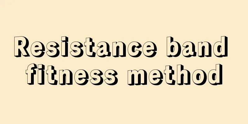 Resistance band fitness method