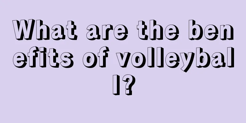 What are the benefits of volleyball?