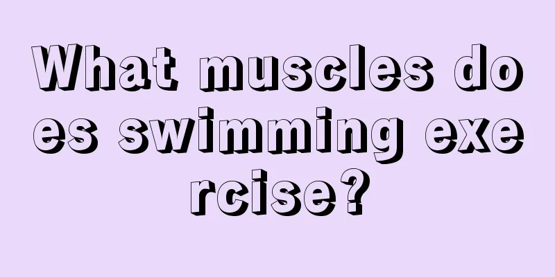 What muscles does swimming exercise?