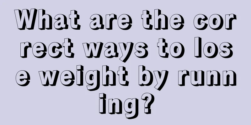 What are the correct ways to lose weight by running?