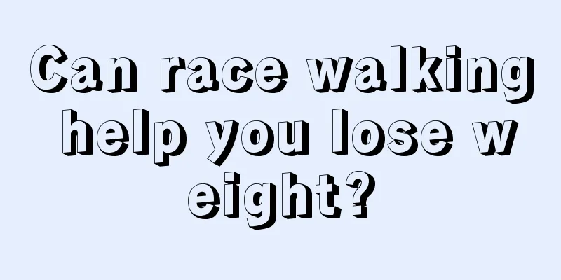 Can race walking help you lose weight?