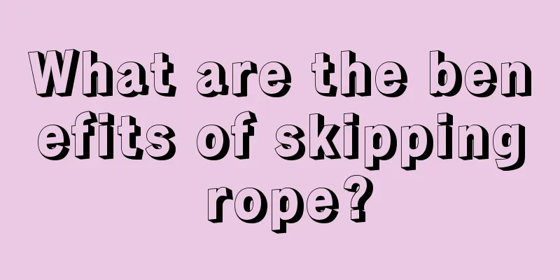 What are the benefits of skipping rope?