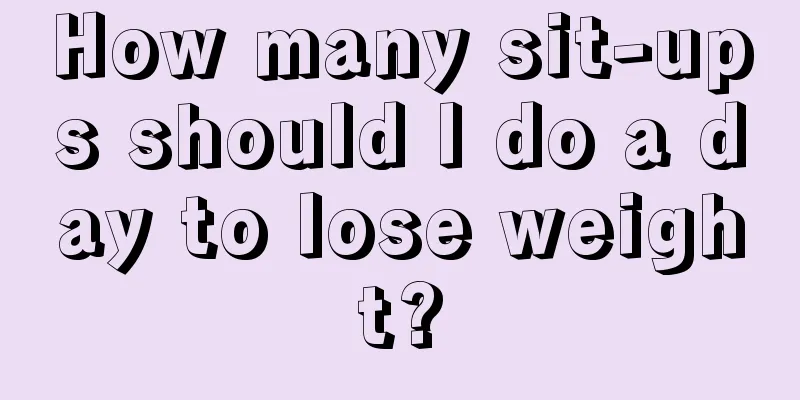 How many sit-ups should I do a day to lose weight?