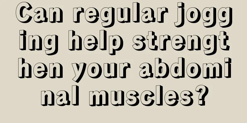 Can regular jogging help strengthen your abdominal muscles?