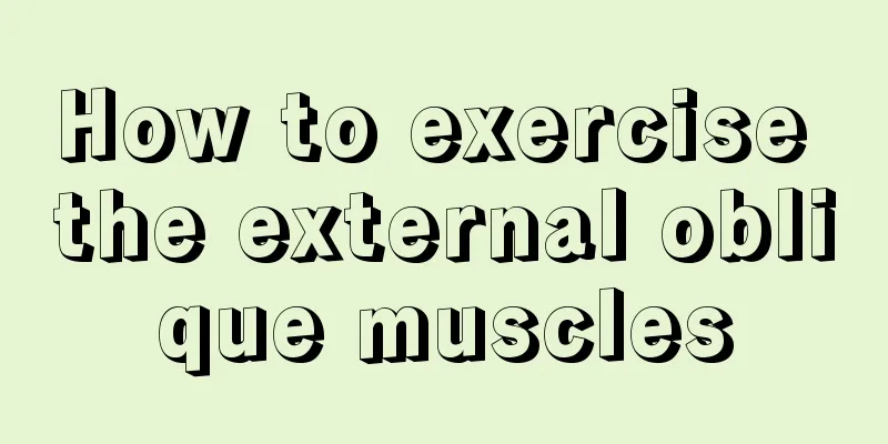 How to exercise the external oblique muscles