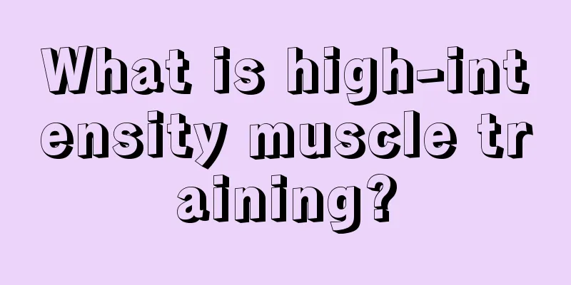 What is high-intensity muscle training?