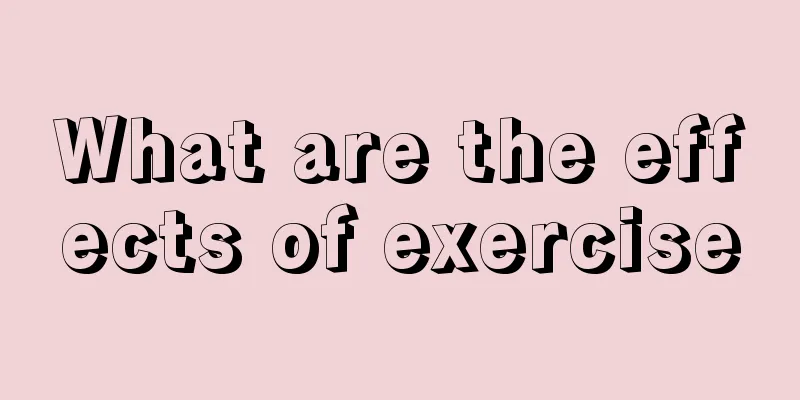 What are the effects of exercise