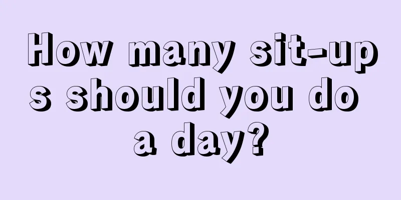 How many sit-ups should you do a day?