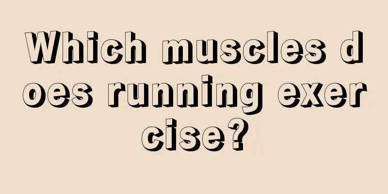 Which muscles does running exercise?