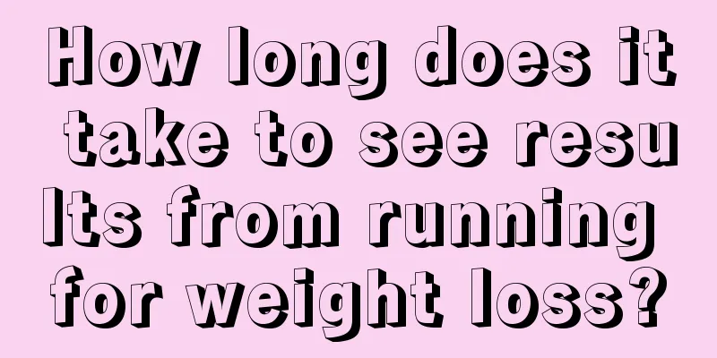 How long does it take to see results from running for weight loss?