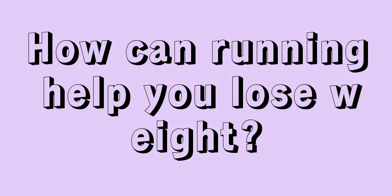 How can running help you lose weight?