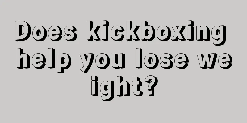 Does kickboxing help you lose weight?