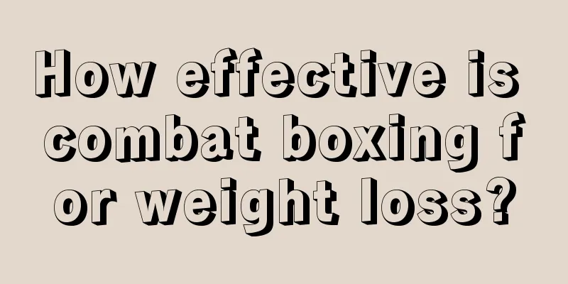 How effective is combat boxing for weight loss?