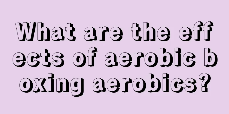 What are the effects of aerobic boxing aerobics?