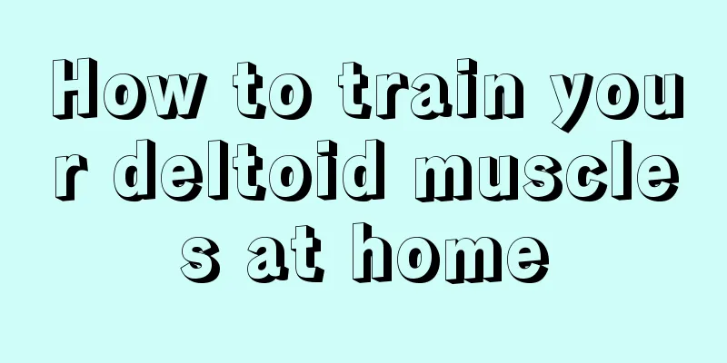 How to train your deltoid muscles at home