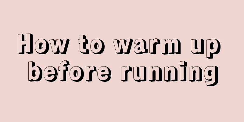 How to warm up before running