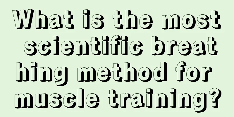 What is the most scientific breathing method for muscle training?