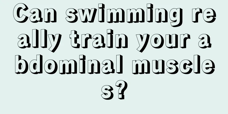 Can swimming really train your abdominal muscles?