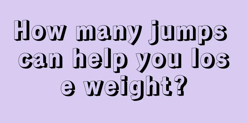 How many jumps can help you lose weight?