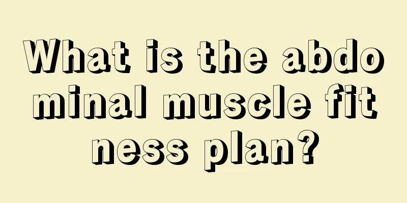 What is the abdominal muscle fitness plan?