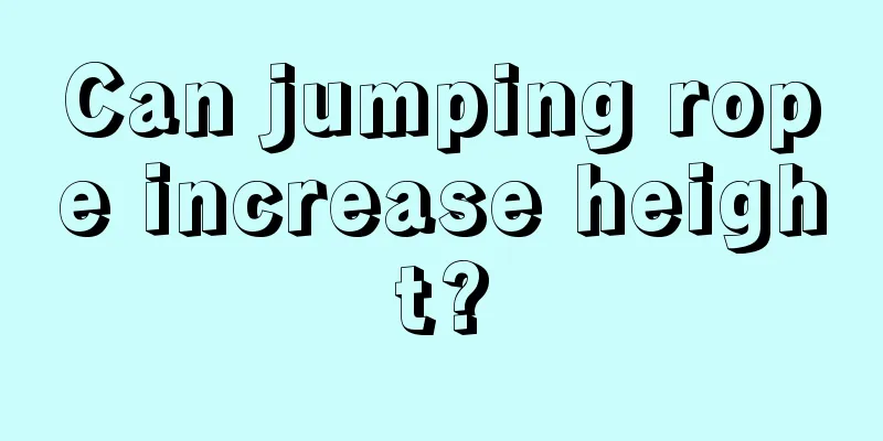 Can jumping rope increase height?