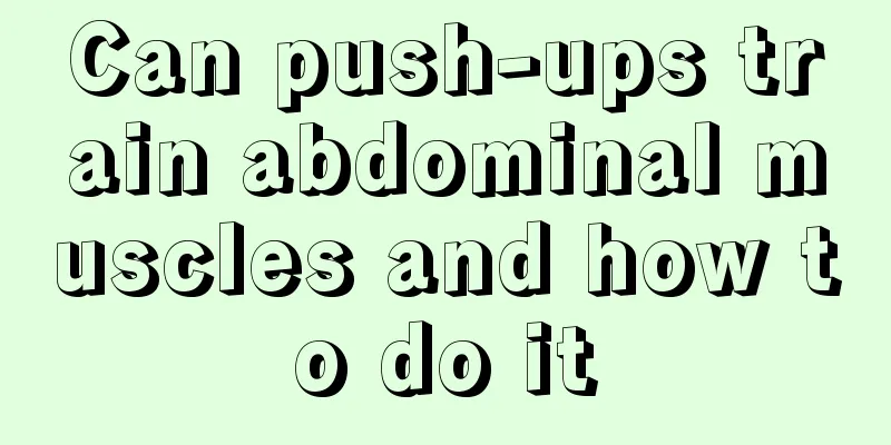 Can push-ups train abdominal muscles and how to do it