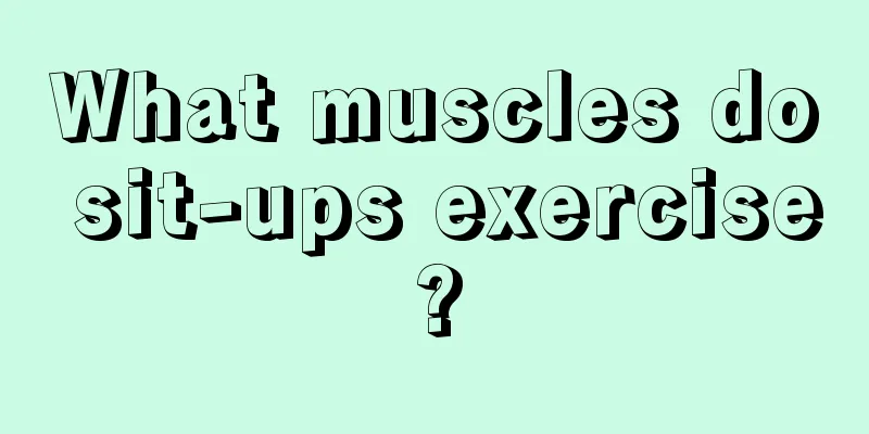 What muscles do sit-ups exercise?