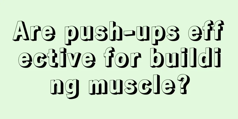 Are push-ups effective for building muscle?