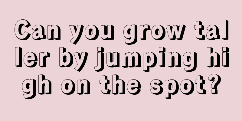 Can you grow taller by jumping high on the spot?