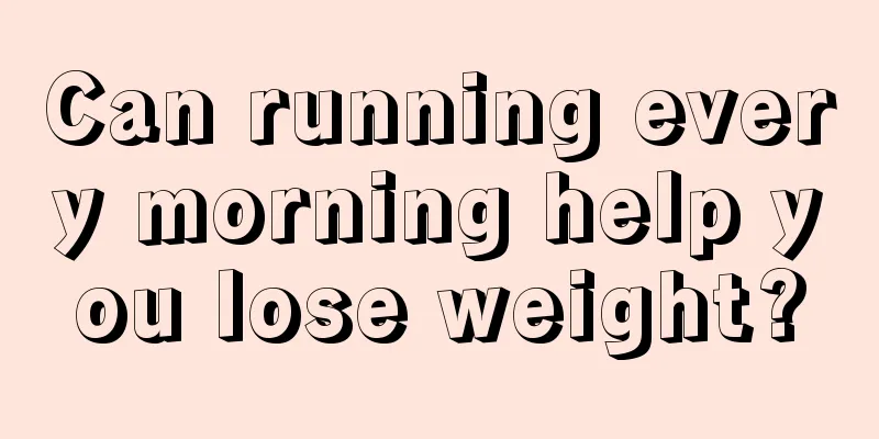 Can running every morning help you lose weight?