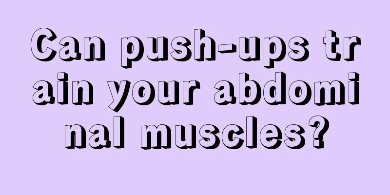 Can push-ups train your abdominal muscles?