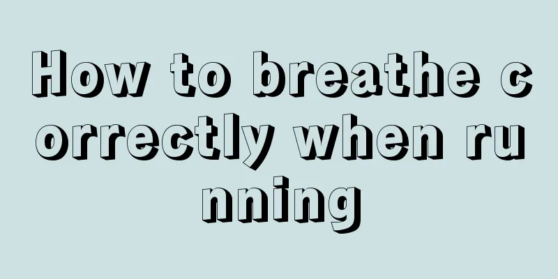 How to breathe correctly when running