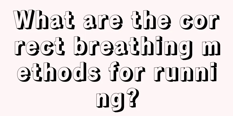 What are the correct breathing methods for running?