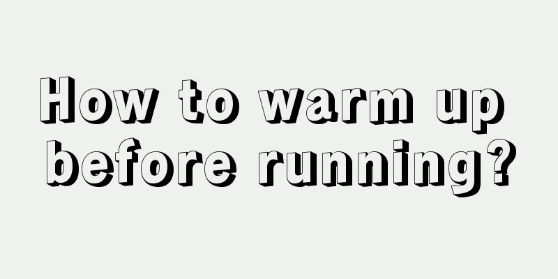 How to warm up before running?