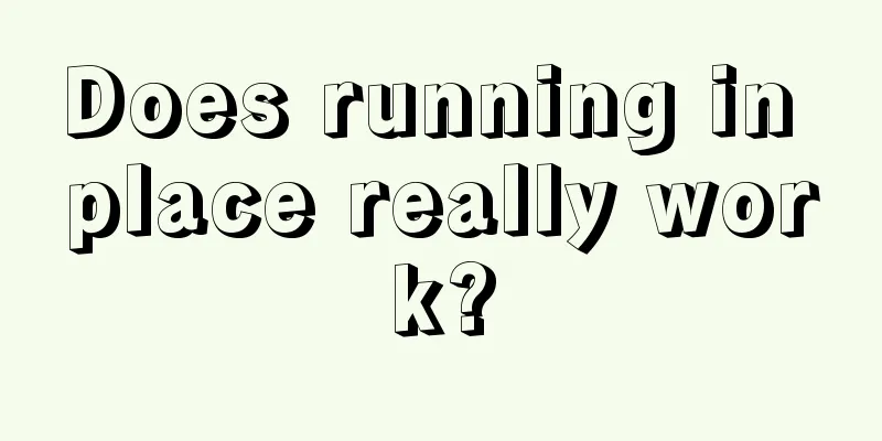 Does running in place really work?