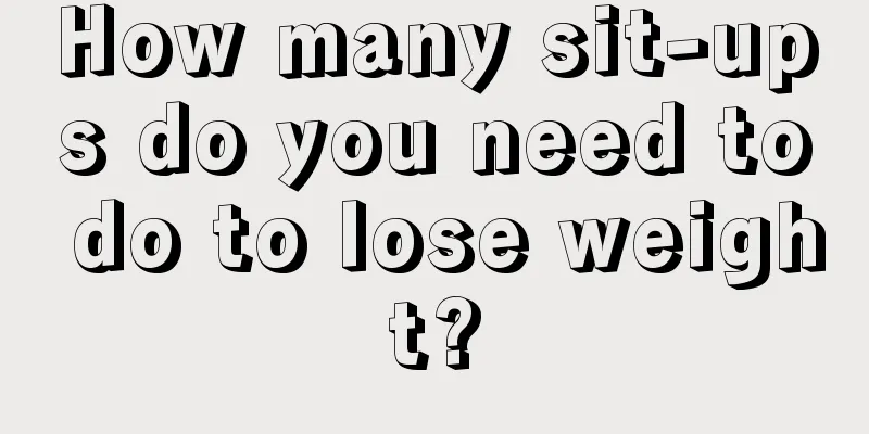 How many sit-ups do you need to do to lose weight?