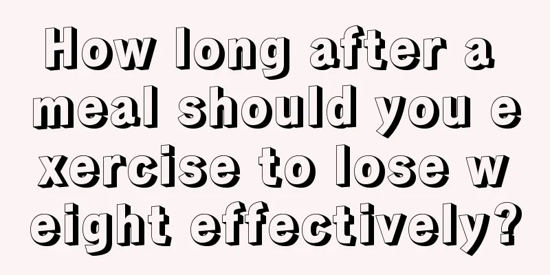 How long after a meal should you exercise to lose weight effectively?