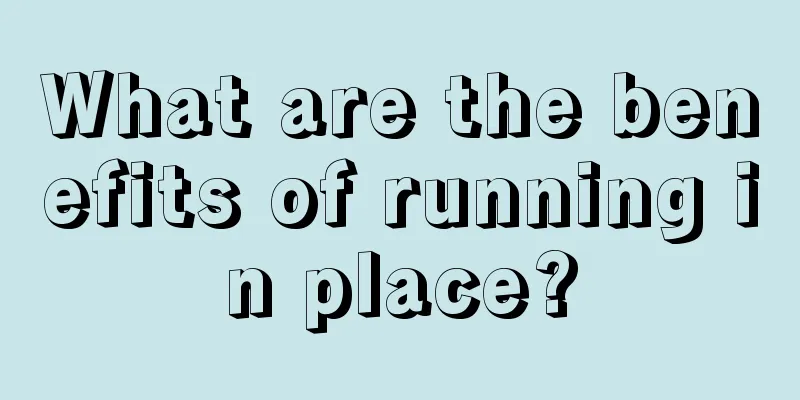 What are the benefits of running in place?