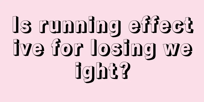 Is running effective for losing weight?