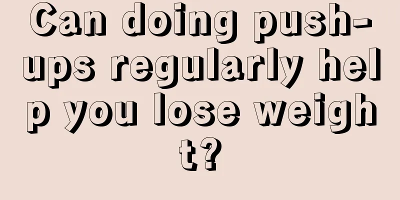 Can doing push-ups regularly help you lose weight?