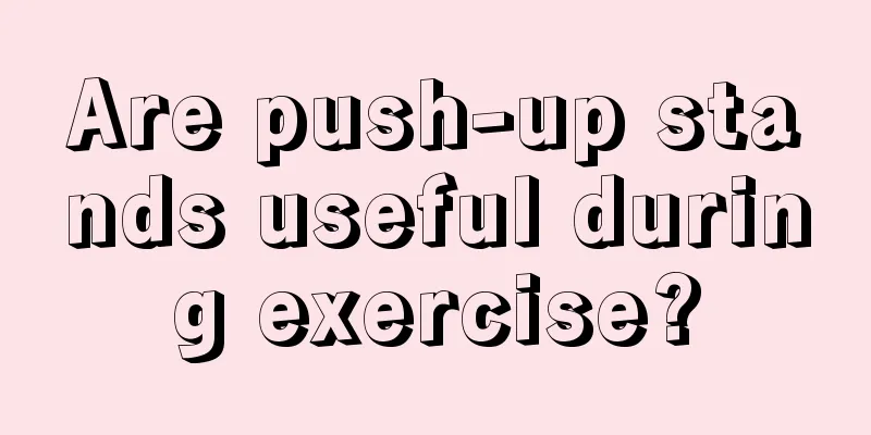 Are push-up stands useful during exercise?