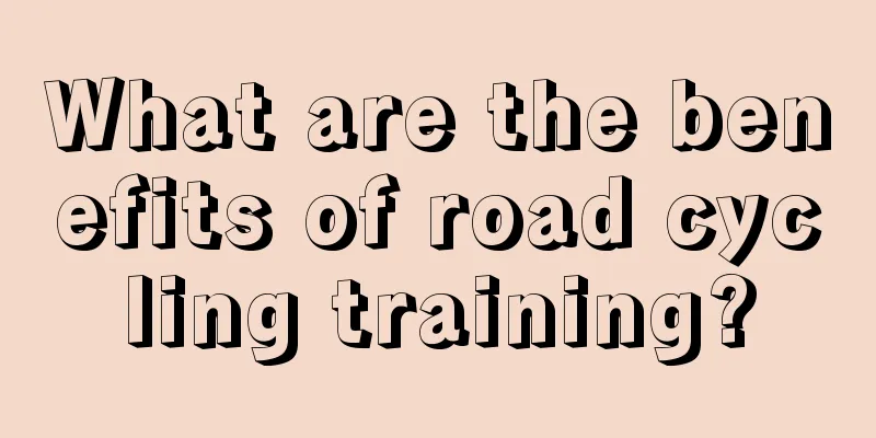 What are the benefits of road cycling training?