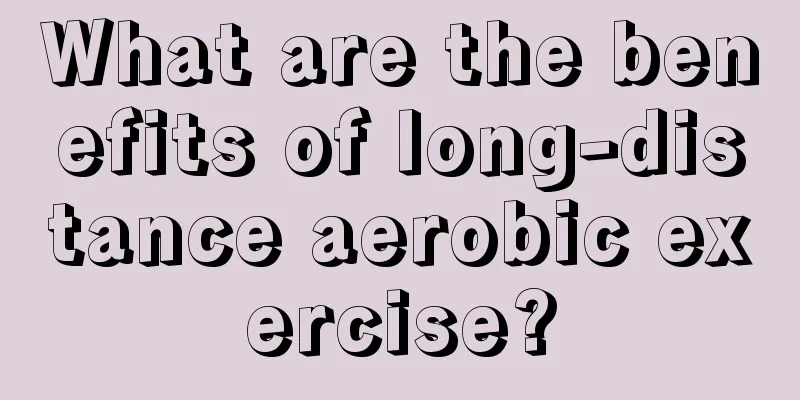 What are the benefits of long-distance aerobic exercise?