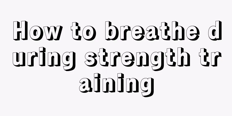 How to breathe during strength training