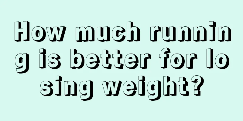 How much running is better for losing weight?