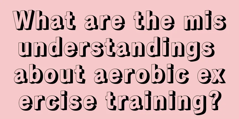 What are the misunderstandings about aerobic exercise training?