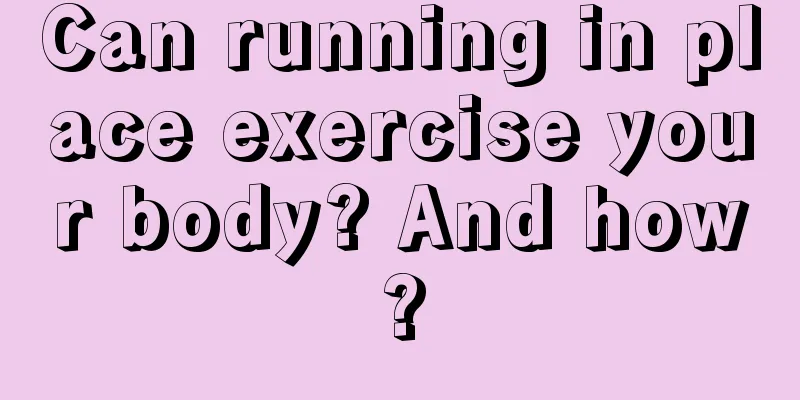 Can running in place exercise your body? And how?