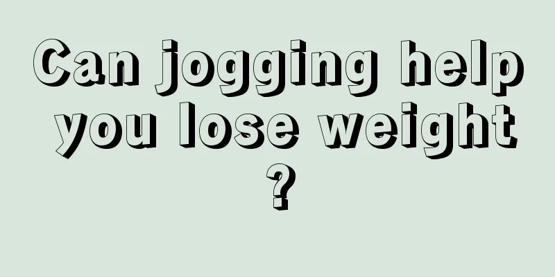 Can jogging help you lose weight?