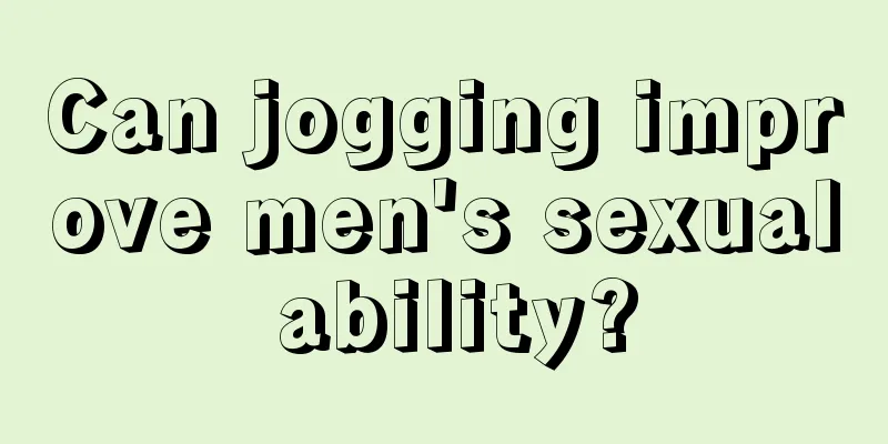 Can jogging improve men's sexual ability?