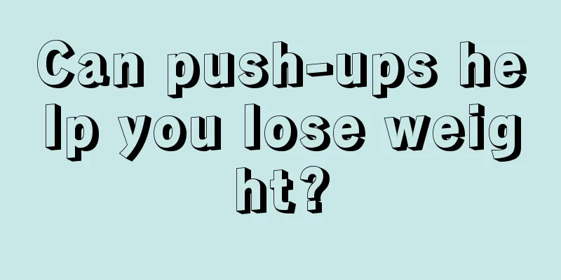 Can push-ups help you lose weight?